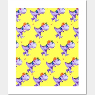 Cute Dinosaur Posters and Art